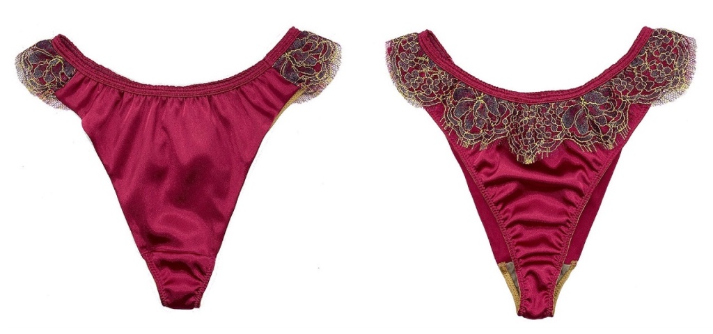 Laceback Brazilian - STARGAZER 左：フロント 右：バック