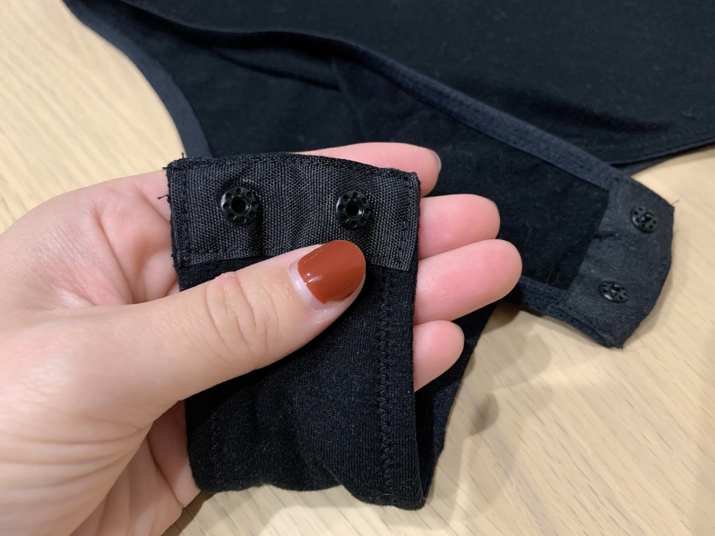 「Rosa Open Back Body」クロッチ部分