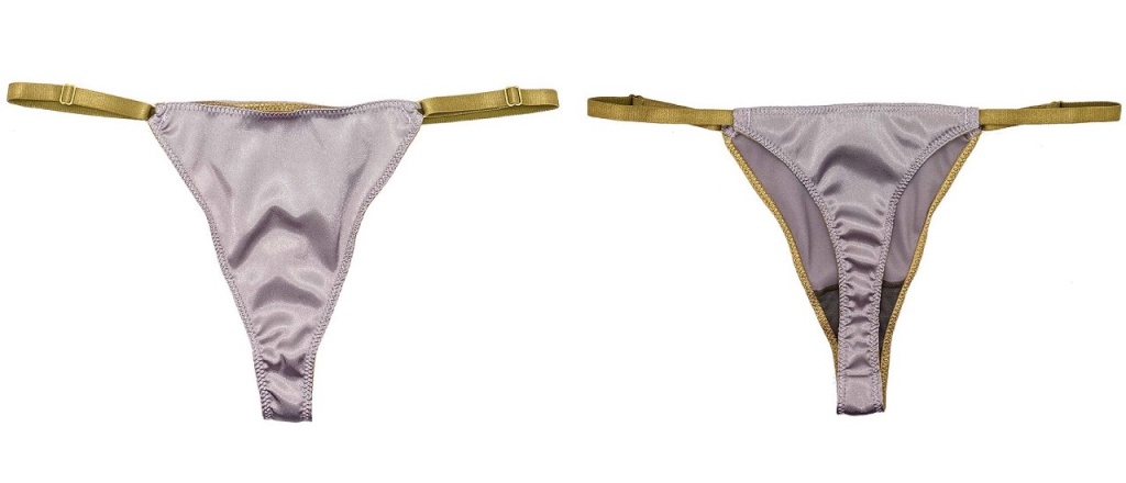 Lace Weekend Tバック 左:フロント 右:バック