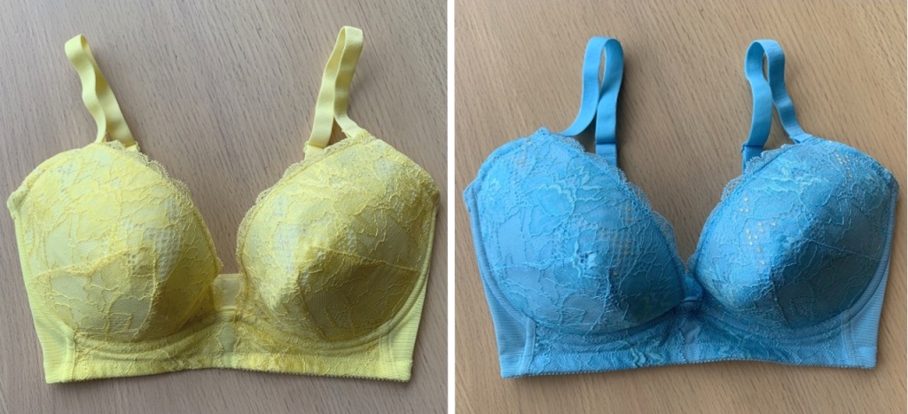 左：Sunflower 右：Ocean Blue