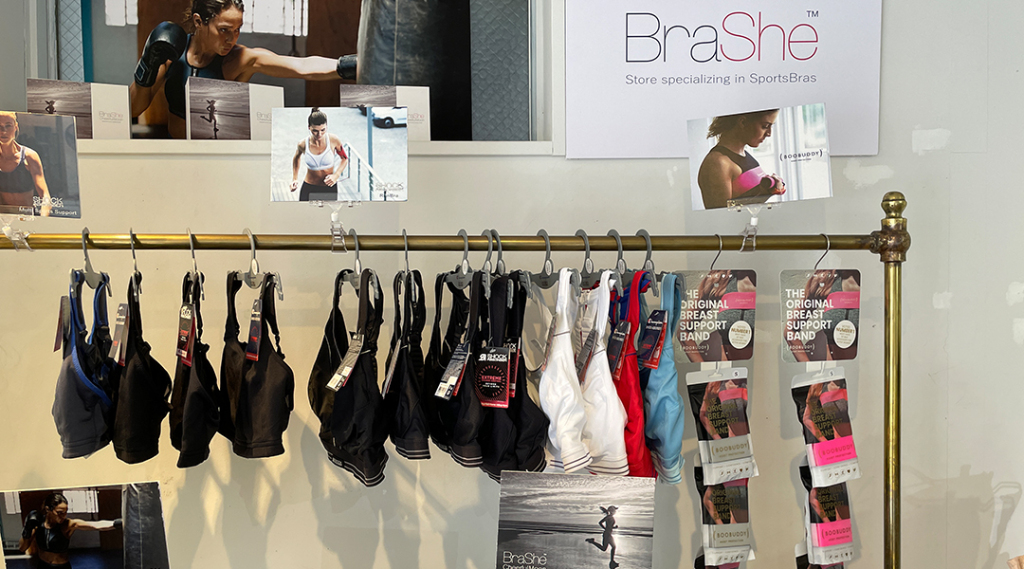 スポーツブラや吸水ショーツなどのアンダーウェア