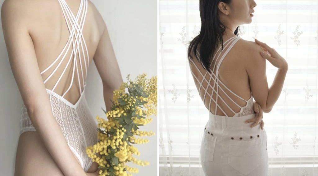 他にはない、個性的なデザインのバックスタイル