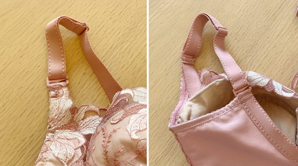 好みで付け替え可能な肩紐