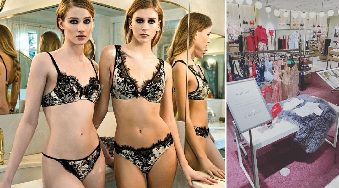 TWIN-SET U&Bが伊勢丹新宿店でPOPUP!期間限定でイタリアンランジェリーを本格的に楽しもう!