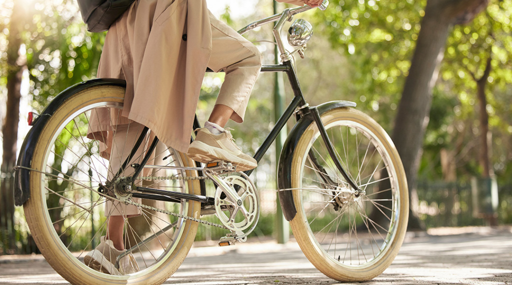 漕いでいるときよりも止まったときに、汗がドバッと出てくることも