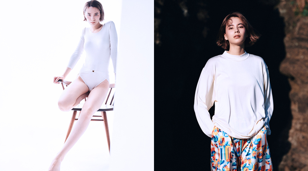 Basara姉妹ブランド“Nu”のシルクニット