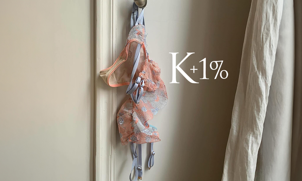 K＋1%(ケープラスワンパーセント)新作のお披露目POPUPが新宿伊勢丹にて決定！ブランド初となる刺繍レースを使った限定コレクションが登場！
