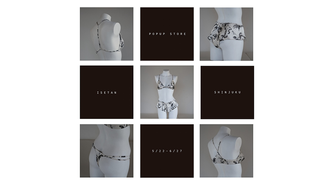 Basara（バサラ）、伊勢丹新宿マ・ランジェリーにて5週間の長期POPUP STOREが決定！さらに特別企画としてカスタムランジェリーの受注会も同時開催。